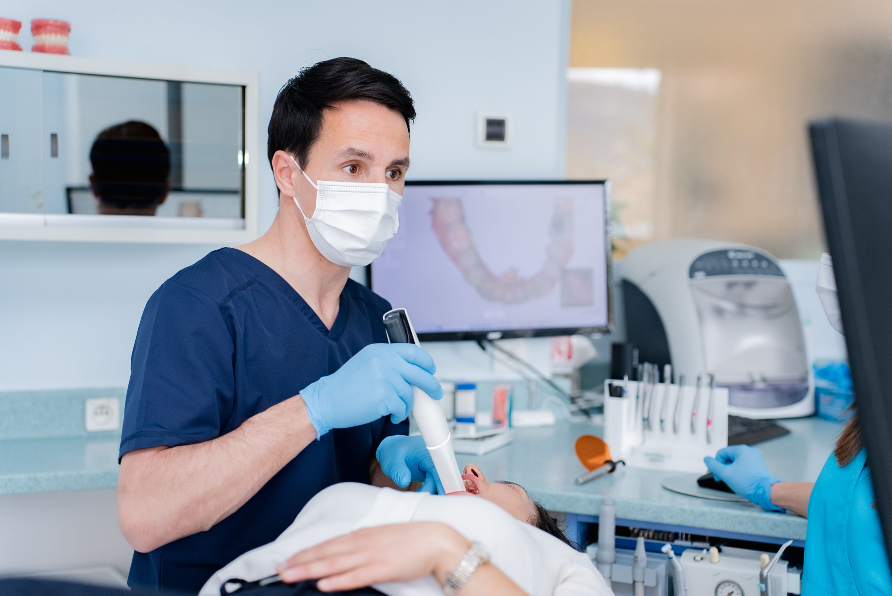 empreinte-optique-numerique-orthodontiste-gaillard